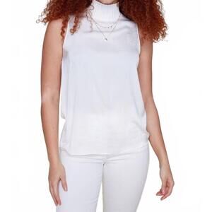 NEW RENUAR everyday sleeveless top in creme